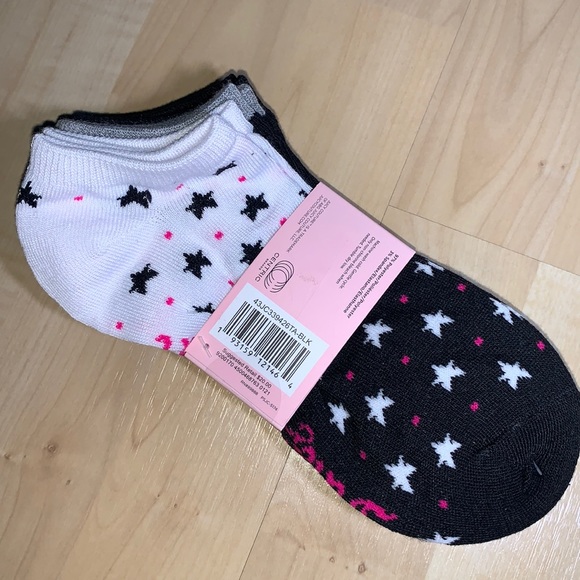 JUICY COUTURE printed short crew socks - 5 pairs - Picture 2 of 5